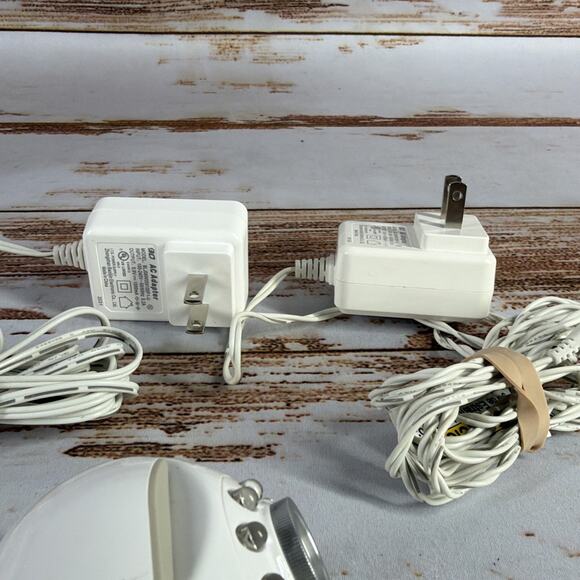 Lot of 2 Infant Optics DXR-8 Baby Monitor Camera Lenses w/ AC Adapters Tested - Picture 7 of 7